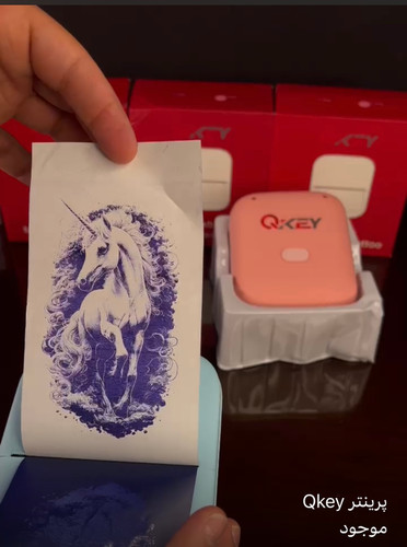 مینی پرینترتتوQkey